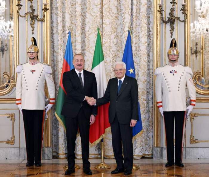 News about - Azerbaijani, Italian presidents had working lunch in Rome 