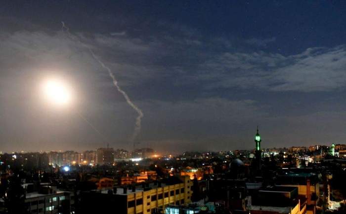 Syria shoots down Israeli missiles over Tartus 