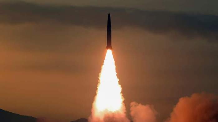 North Korea fires short-range ballistic missiles