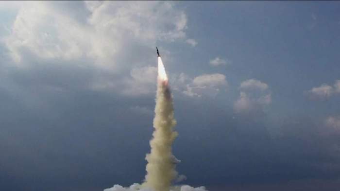 North Korea tests-fire new ballistic missiles with super-large warhead