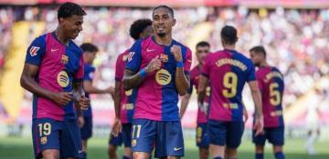 Barcelona crush Real Valladolid 7-0 to maintain perfect LaLiga start 