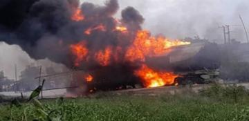At least 48 killed in Nigerian explosion caused by fuel tanker-truck collision
