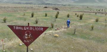 Azerbaijan defuses over 80 landmines, nearly 1,600 UXOs in liberated areas over past week