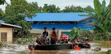 Severe flooding hits Myanmar following Typhoon Yagi
