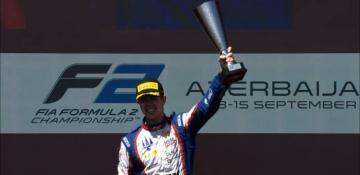 Formula 2: Richard Verschoor claims Baku Feature Race victory -  UPDATED 