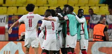 Champions League: Monaco beat Barcelona, Atalanta hold Arsenal 