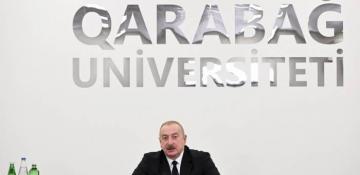 President Aliyev: Establishment of Garabagh University is historic event