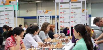Azerbaijani women's team beat Switzerland at FIDE Chess Olympiad 