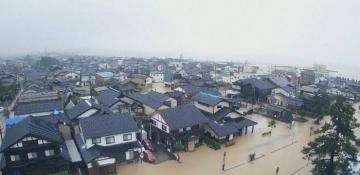 Flooding threat triggers mass evacuation in central Japan