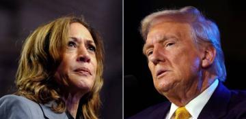 Harris holds slim lead over Trump ahead of November election, polls show 