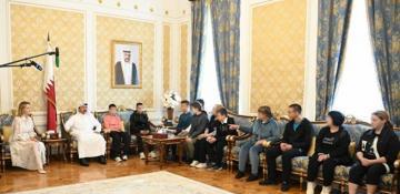 Qatar mediates return of 9 Ukrainian children from Russia 