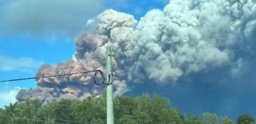 Massive smoke plume from Georgia chemical plant fire triggers evacuations –  VIDEO 