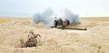 Azerbaijan’s Combined Arms Army conducts live-fire artillery drills