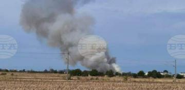 Bulgarian military plane crashes