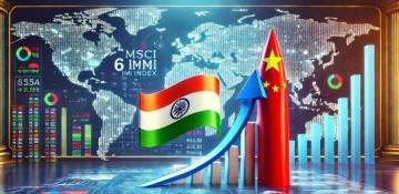  India becomes a global economic hub, surpassing China in MSCI  