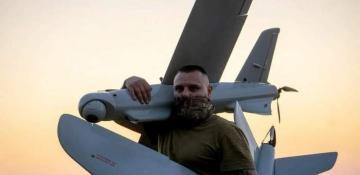 Ukrainian drones hit Russian munitions depot