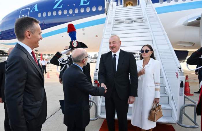 News about - President Ilham Aliyev lands in Italy for official visit 