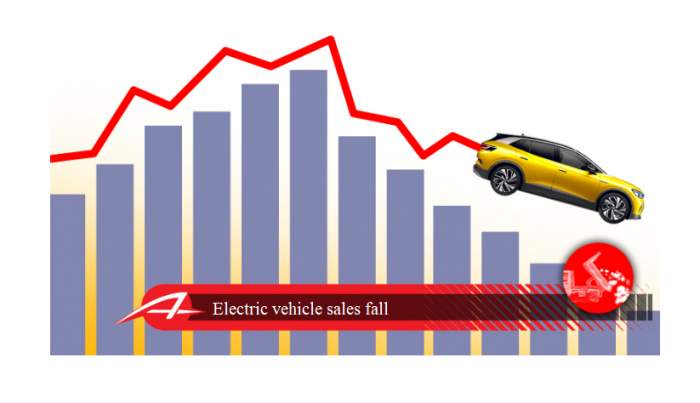 European carmakers under pressure as electric vehicle sales fall 