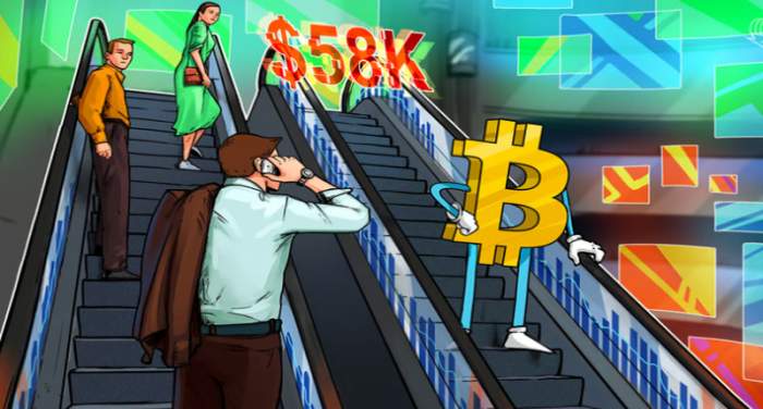 Bitcoin at $58K amid Fed rate cut uncertainty
