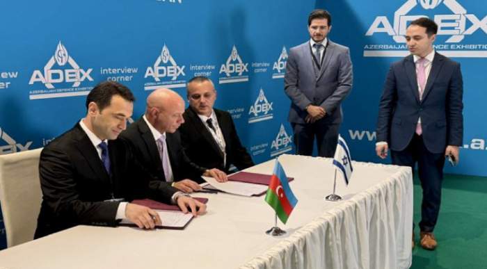 2024/09/1727352965.jpg + Azerbaijan, Israel ink memorandum on military co-op News about - Azerbaijan, Israel ink memorandum on military co-op