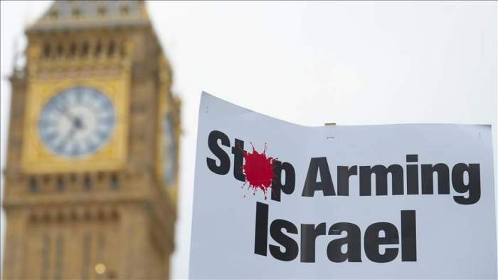 UK halts 30 of 350 arms export licenses to Israel 
