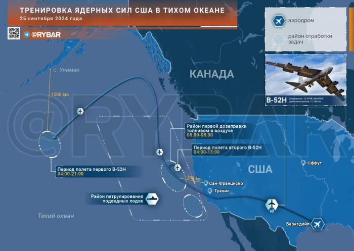 News about - Massive U.S. nuclear force maneuvers: Scenarios, objectives, and signals to the world