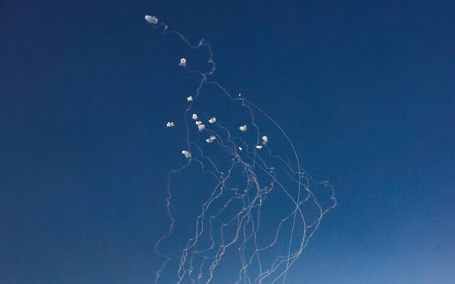 IDF reports 100 rockets fired from Lebanon at northern Israel 