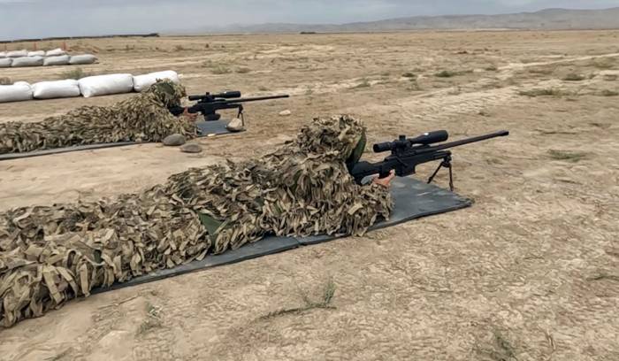 Azerbaijani army improves practical skills of sniper units –  VIDEO 