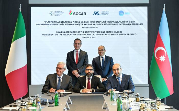 Azerbaijan, Italy to implement eco-friendly pyrolysis oil project