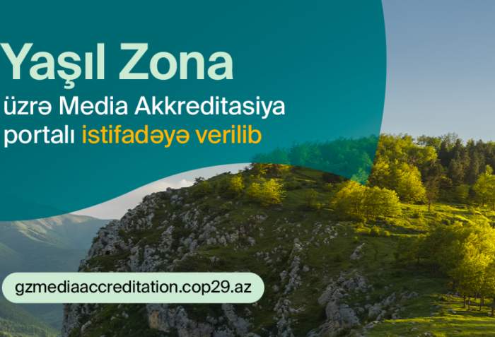 COP29 Green Zone media accreditation portal launched 