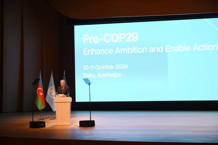 Pre-COP29 event begins in Baku with focus on climate action
