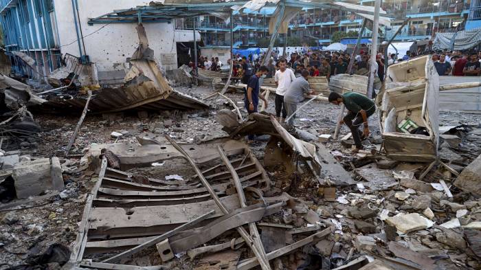 Israeli strike on Gaza school shelter kills at least 28  -VIDEO 