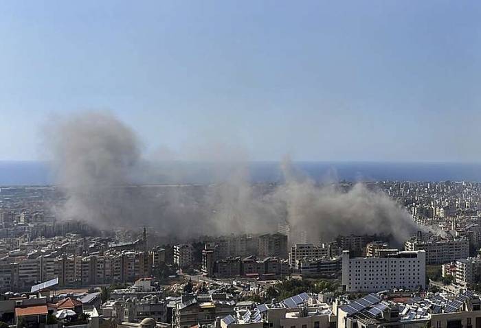 Lebanon's state media reports Israeli strikes in central Beirut 