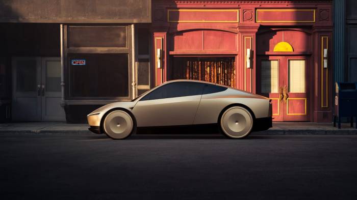 Tesla CEO Musk unveils futuristic two-door robotaxi –  VIDEO / UPDATED  