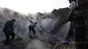 Fire kills five children in Kazakhstan - VIDEO