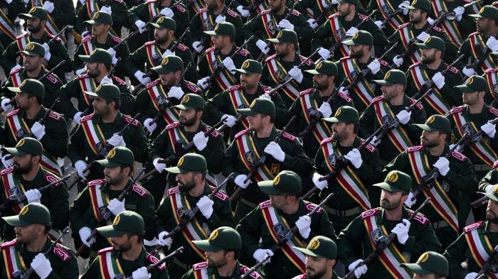 EU finds legal basis to designate Iran's Revolutionary Guard as terrorist group 