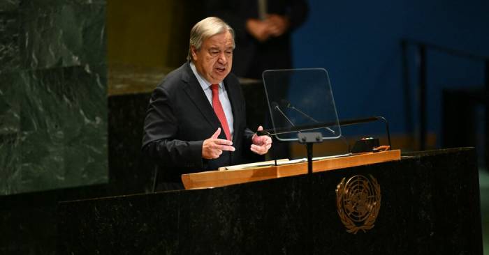 UN chief warns of ongoing threat posed by nuclear weapons to humanity