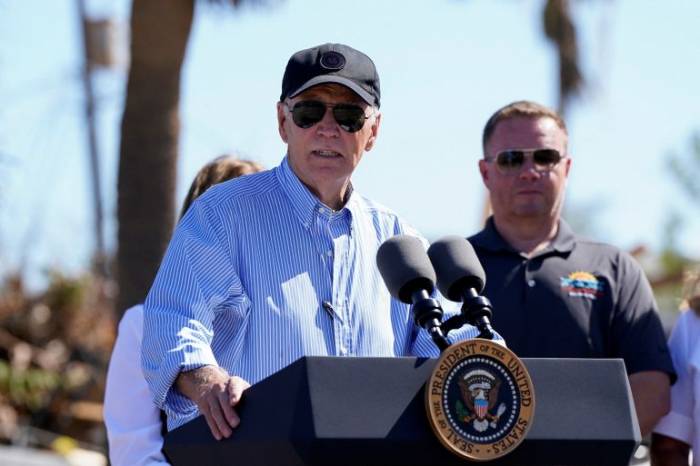 Biden assesses Hurricane Milton's devastation in Florida 
