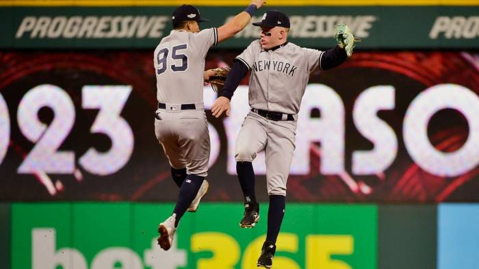 MLB playoff series: Yankees take 2-0 lead over Guardians