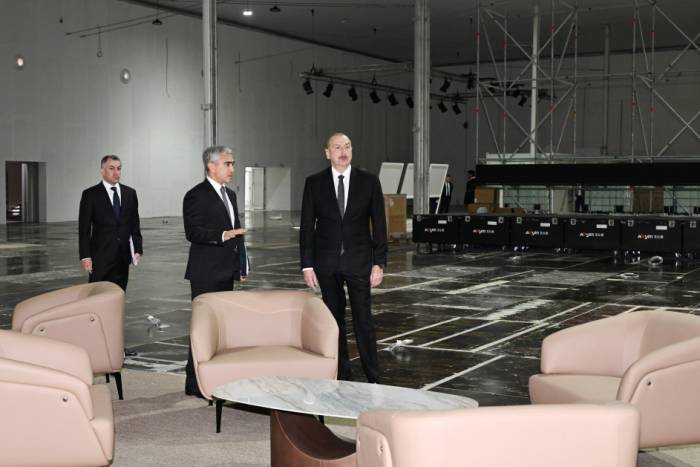 News about - President Aliyev reviews ongoing preparations for COP29 at Olympic Stadium