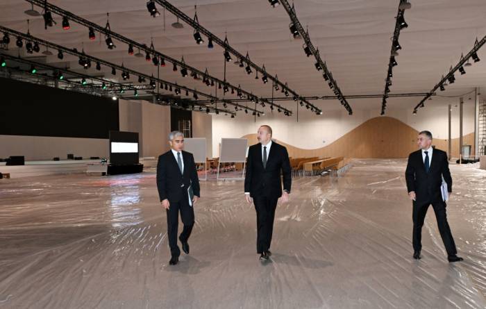 News about - President Aliyev reviews ongoing preparations for COP29 at Olympic Stadium