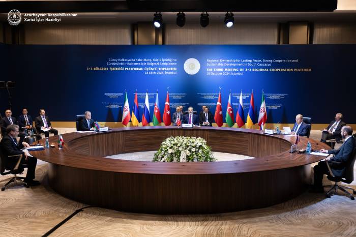 Istanbul hosts 3+3 ministerial meeting focused on promoting regional cooperation 