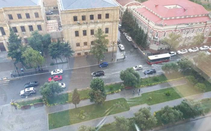 Baku under pressure from heavy rains