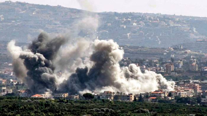 Israeli military targets Hezbollah naval base, weapons depot in Beirut 