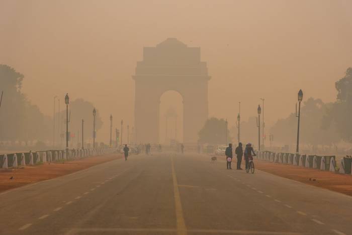 India’s capital New Delhi faces hazardous air pollution