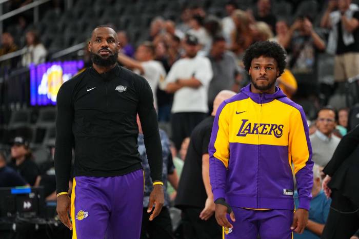 LeBron James and son Bronny sued over 2022 car crash 