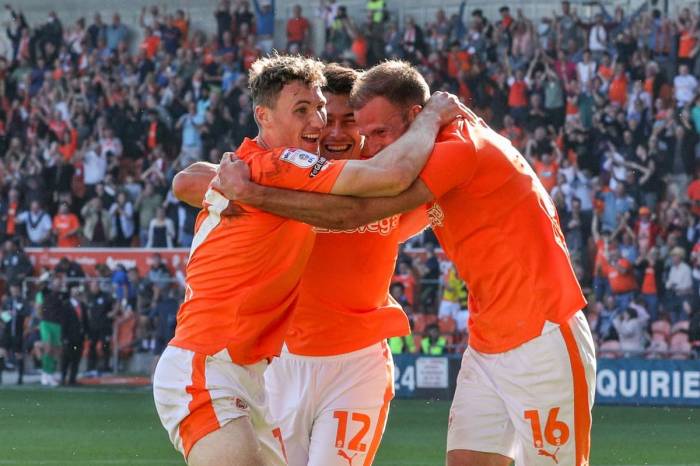 Blackpool radically shake up starting XI for crucial clash against Wigan