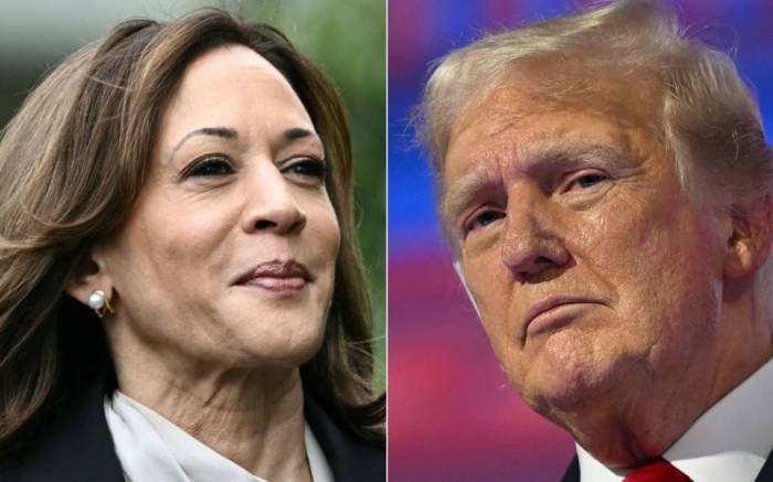 US election polls: Harris and Trump in tight contests in Arizona and Nevada 