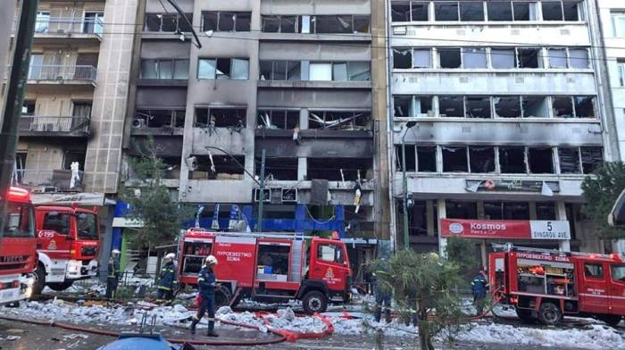 Blast kills man in apartment in Greek capital