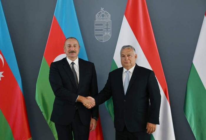 Azerbaijan’s president hails current level of ties with Hungary 